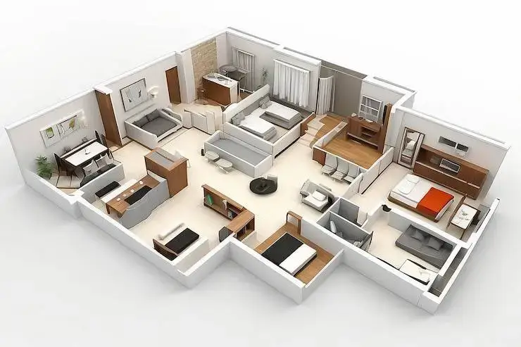 Hiranandani Kolshet Road Thane floor plan1